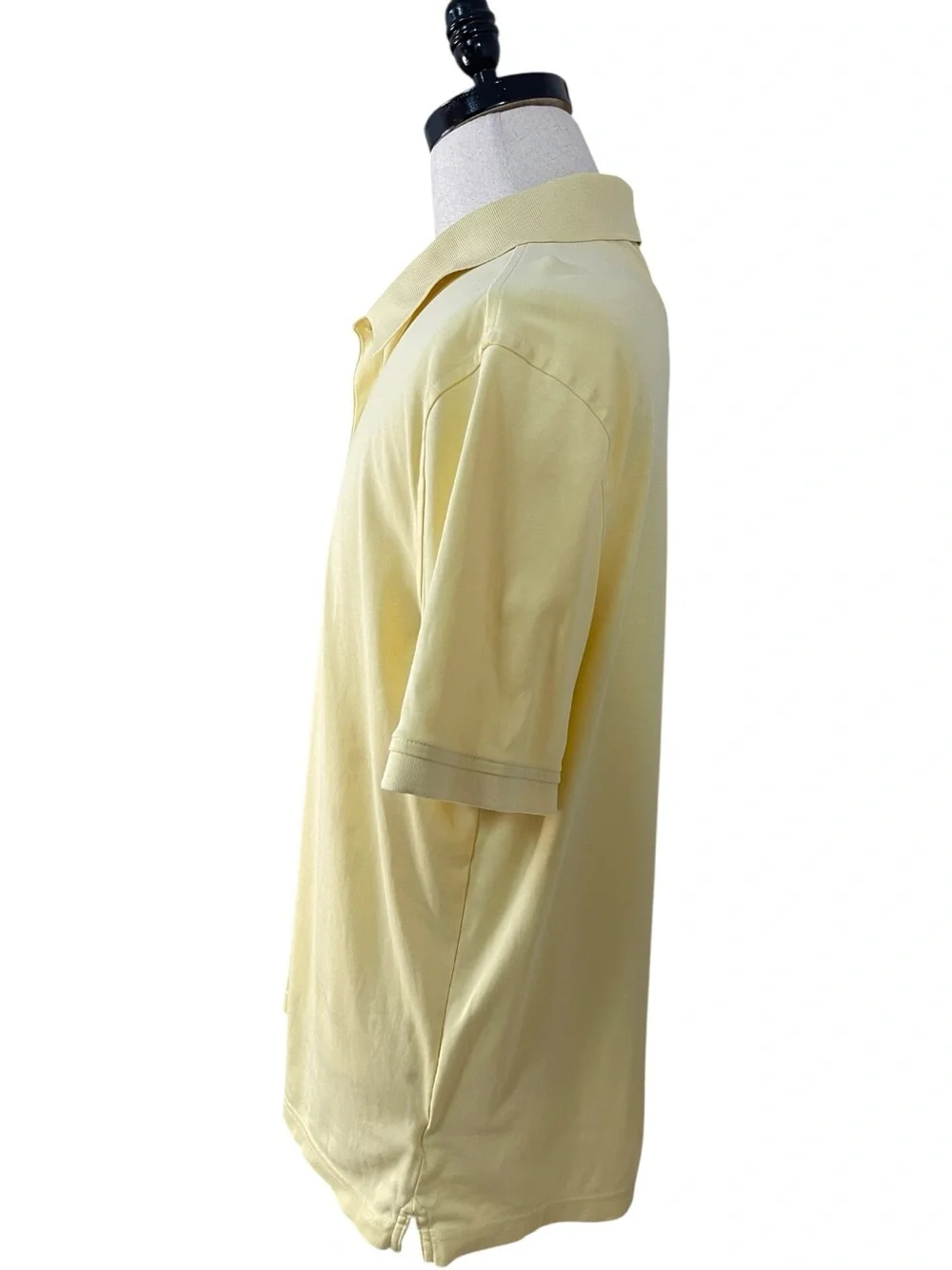 UNTUCKit Damaschino Short Sleeve Polo Yellow